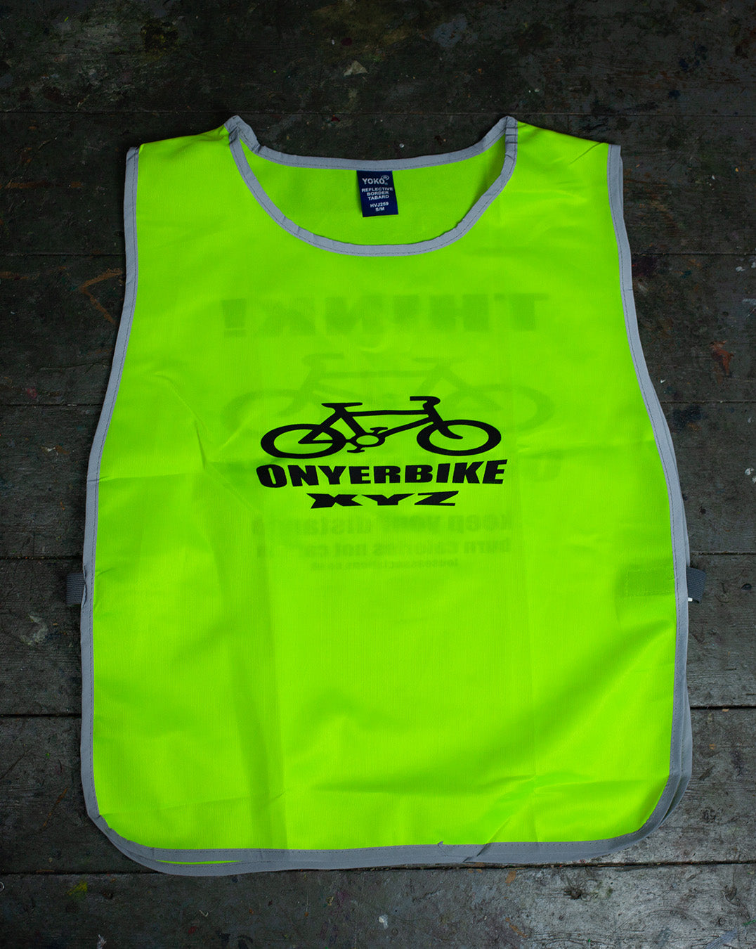 THINK! ONYERBIKE HI-VIS VEST