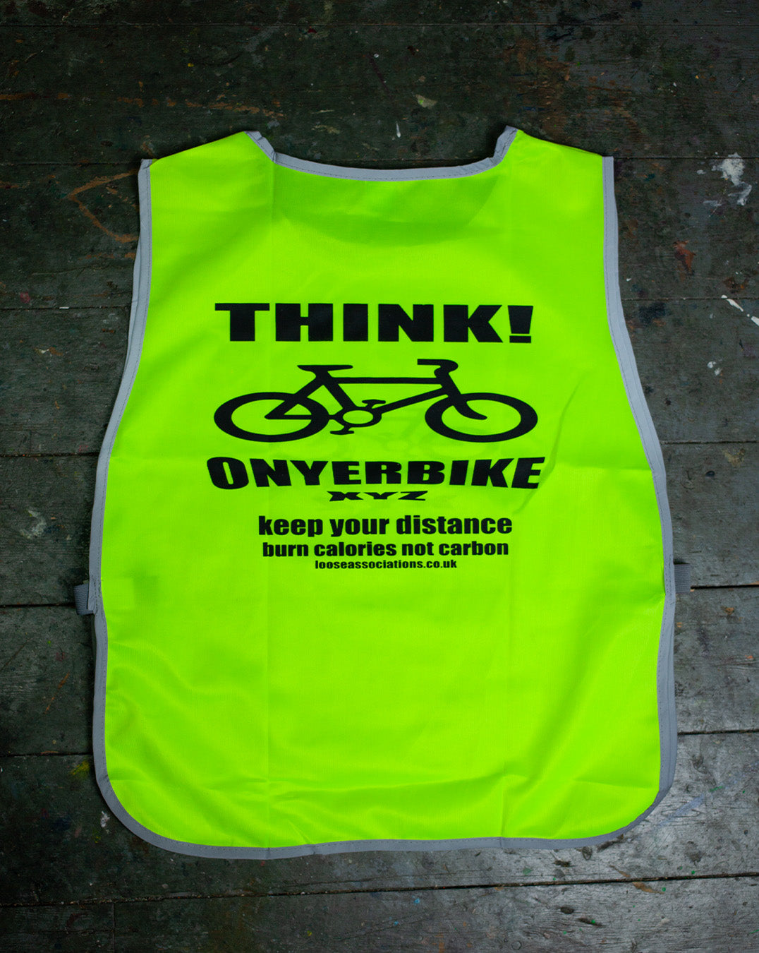 THINK! ONYERBIKE HI-VIS VEST