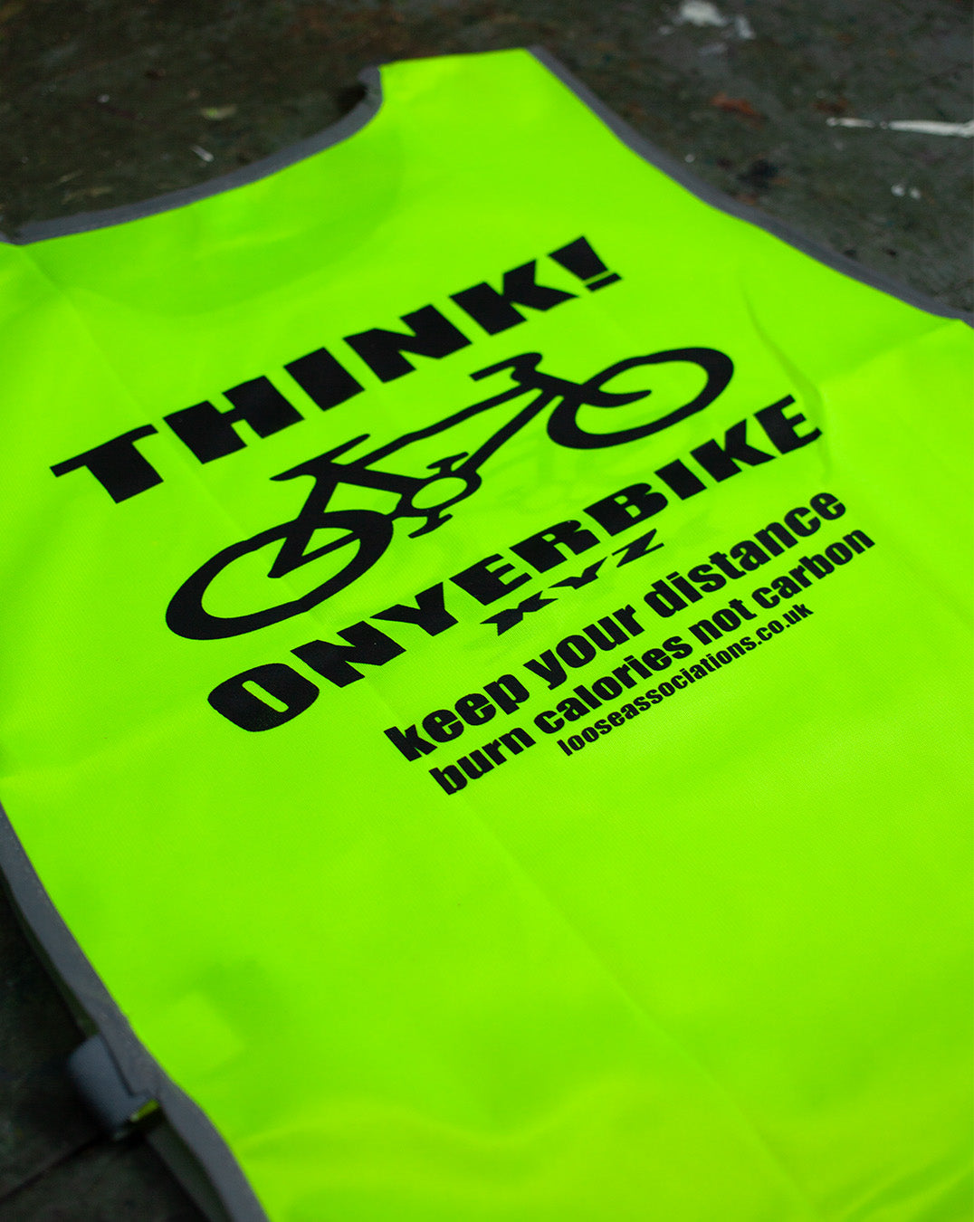 THINK! ONYERBIKE HI-VIS VEST